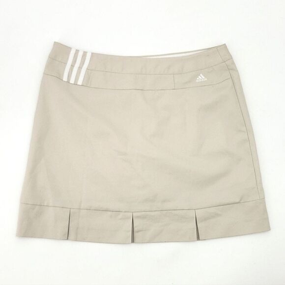 Adidas Golf Climacool Mini Skort Skirt  Womens Size 8 Tennis Prep Sporty Preppy - Picture 4 of 10